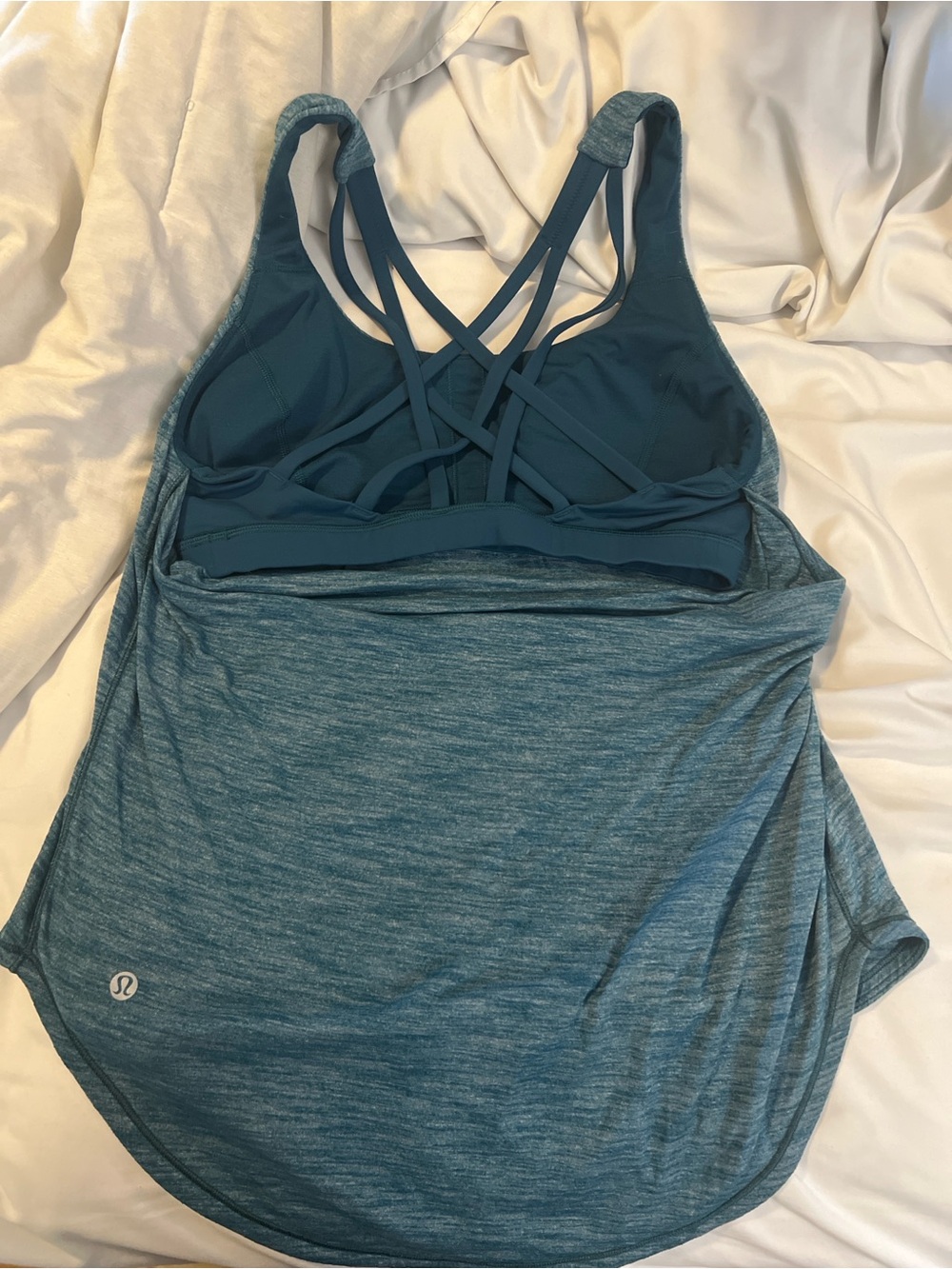 Lululemon Free To Be Serene Tank (2 In 1) *Medium Support For C/D Cup Size 8
